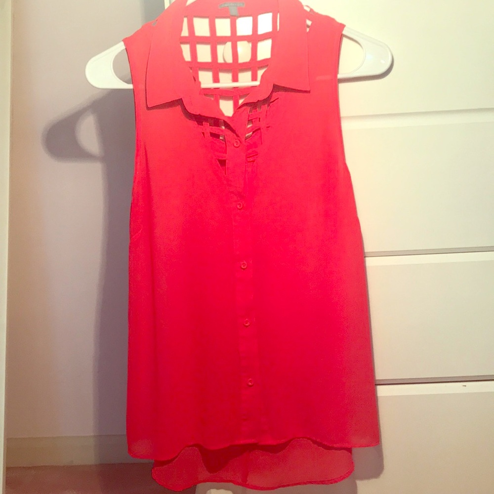Pink summer tank
